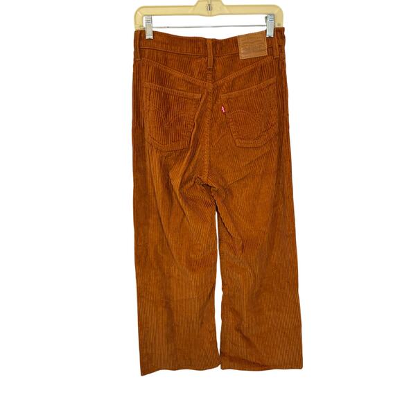 Levi's Premium Women's Ribcage Straight Ankle Corduroy Pants Retro Corduroy 28 - Picture 4 of 4